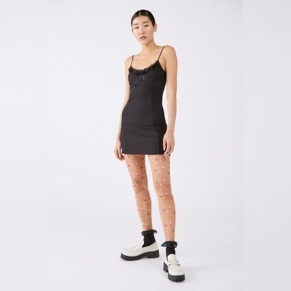 Urban Outfitters Accessories - Urban Outfitters Magic Garden Sheer Tight, Beige, Multiple Sizes, NWT